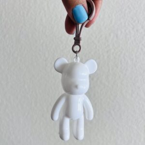 DIY Mini Keychain Bear Fluid Art Kit
