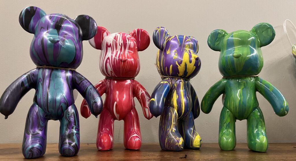 Beary Creative Fluid Paint Bears