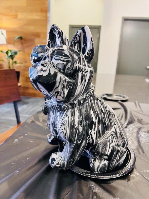 The Famous Frenchie Paint & Pour Workshop