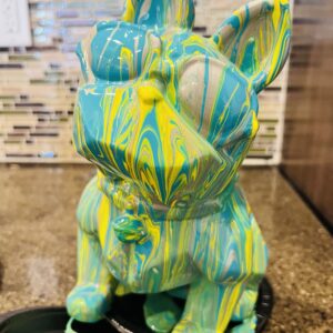 DIY 13” Famous Frenchie Dog Fluid Art Kit