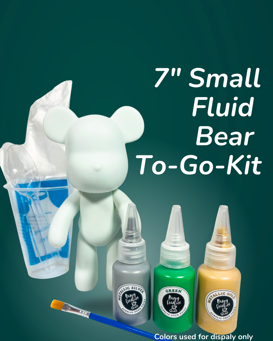 7” Small Fluid Bear To-Go Kit