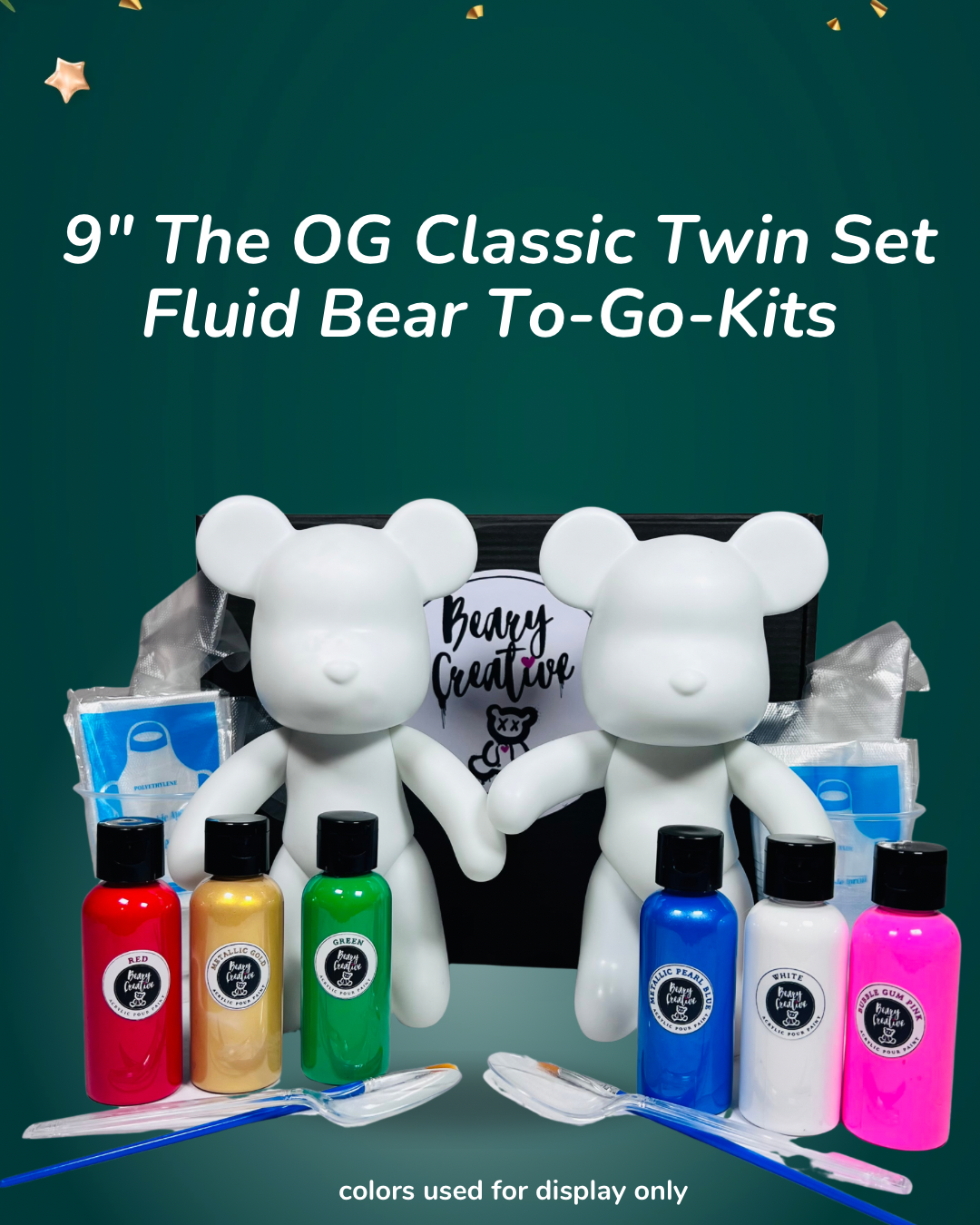 9” The OG Classic Twin Set- Fluid Bear To-Go Kit