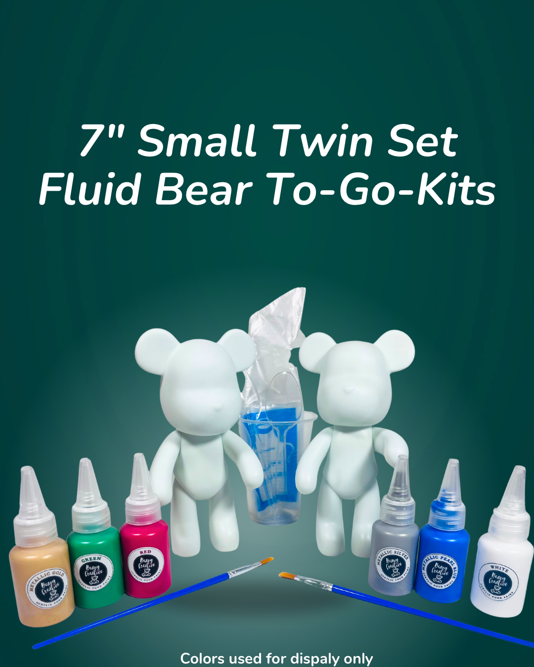 7” Small Twin Set Fluid Bear To-Go Kit