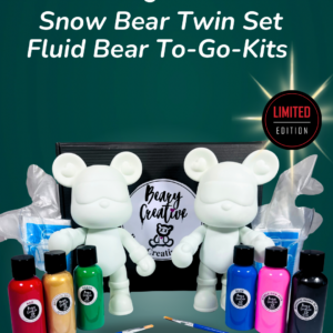 9” Snow Bear Twin Set - Fluid Bear To-Go Kit